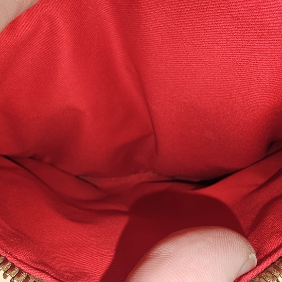 Dooney & Bourke Sky Blue and Tan Pebbled Leather Crossbody Bag - Picture 3 of 10